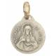 Médaille Scapulaire 16 mm Métal argenté