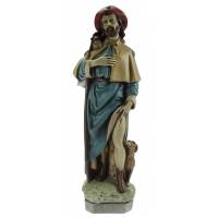 H Rochus - 45 cm - Franse steen 