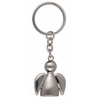 Porte-clefs Ange Gardien en métal brossé - 48 / display