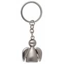 Porte-clefs Ange Gardien en métal brossé - 48 / display
