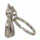 Porte-clefs Ange Gardien en métal brossé - 48 / display
