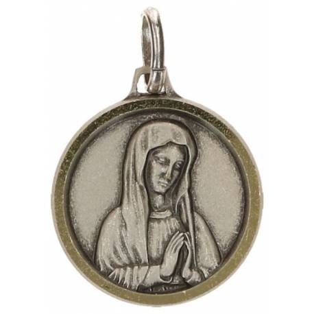 Medaille O.L.V. biddend - 16 mm - Met Verz 