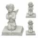 Ange à genoux sur livre - H 7.5 cm - 3 / set