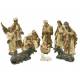 Kerstgroep 40 Cm 11 Figuren "Goud" 