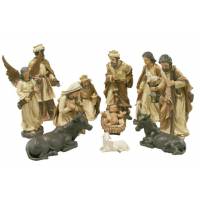 Kerstgroep 40 Cm 11 Figuren "Goud" 