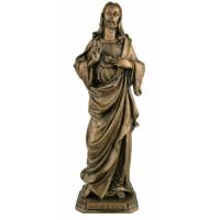 Beeld 30 Cm H Hart Bronze Kleur 