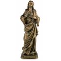Beeld 30 Cm H Hart Bronze Kleur 