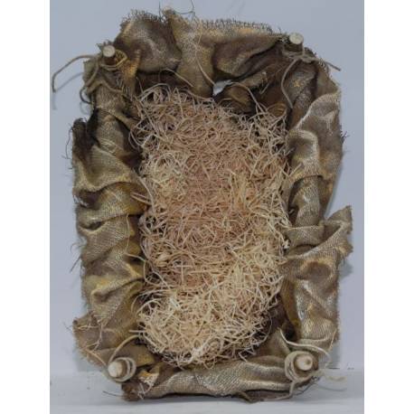 Berceau 11 X 13 X 4 CM pour enfant Jésus max 10 cm