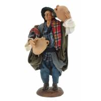 Napolitaanse Santon 22 Cm Man Met Kruiken 