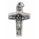 Croix 38 mm Bon Pasteur Métal argenté