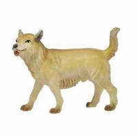 Houtsnijwerk Herdershond voor kerstfiguren van 16 cm/Gekleurd 
