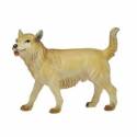 Houtsnijwerk Herdershond voor kerstfiguren van 16 cm/Gekleurd 