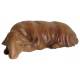 Mouton Noir Dormant pour personnages de crèche de 16 cm Couleur