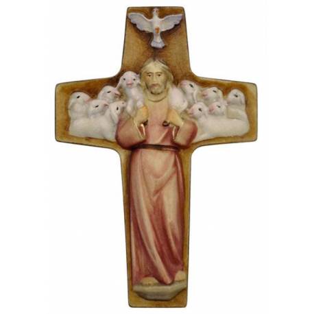 Croix Murale 11 Cm Bon Berger Couleur