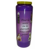 Noveenkaars / paars / Santé et guérison / FR 