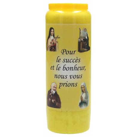Neuvaine / jaune / Pour le succès et la fortune ...