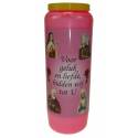 Neuvaine / rose / Voor geluk en liefde