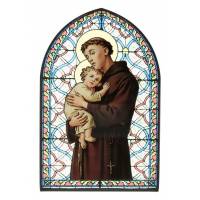 Cadre Vitrail - 8.5 X 13.5 cm - St Antoine