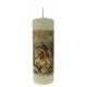 Kaars 150 X 50 mm - Kerstmis 