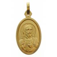 Medaille - H Hart - Metaal Verguld 