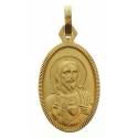 Medaille - H Hart - Metaal Verguld 