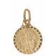 Medaille Scapulier - 12 mm - Metaal Verguld 