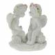 Couple d'anges assis - 9 cm