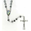 Chapelet Cristal Acier Ste Rita