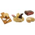 Nourriture 2 Cm 4 Pieces