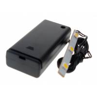Latte 7 Cm + 3 Led Avec Batteries Cable 15 Cm