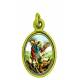 Medaille 15 mm Ov H Michael Met verguld 