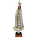 Statue 85 cm - Fatima + Colombes + Paillettes