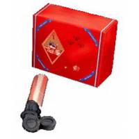 Houtskool 40 mm - Rol met 10 stuks 
