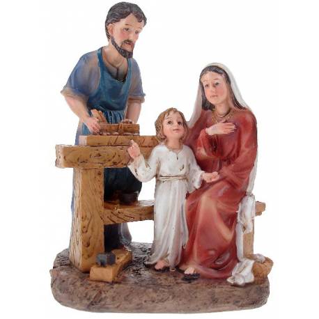 Beeld 20 cm - H Familie / Werkbank 