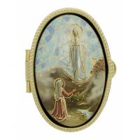 Boîte à Pilules - Appar. Lourdes - Mosaïque - OV 52 X 36 mm