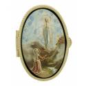 Pillendoosje - Verschijning Lourdes - Mozaiek - Ov52x36 mm 