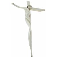 Croix Murale 42 X 27 Cm Christ Stylise