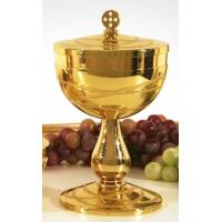 Ciborie H 21 Cm Verguld 