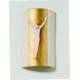 Croix Murale 17.5 Cm Céramique/Doré