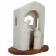 Kerstgroep modern in keramiek 25.5 cm 