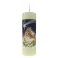 Kaars 150 X 50 mm - Kerstmis 
