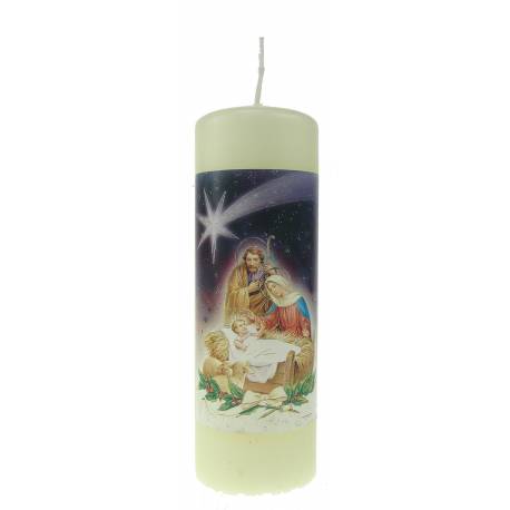 Kaars 150 X 50 mm - Kerstmis 