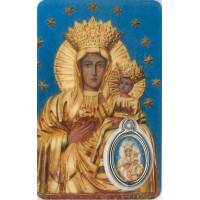 Carte-Méd-Prière - Vierge de Czestochowa - FR