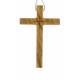 Croix s/cordon - 78 x 48 mm - Bois d'olivier