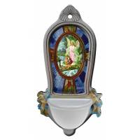 Bénitier - Ange Gardien - Porcelaine