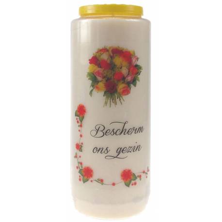 Neuvaine / blanc / Bescherm ons gezin