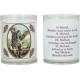 Set de 4 bougies - St Michel - texte 5 langues
