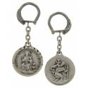 Porte-Clefs 30 mm St Willibrord / St Christophe