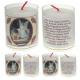 Set de 4 bougies - Ange Gardien - Texte 5 Langues