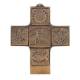 Croix Murale Bronze 9 X 10 Symboles
